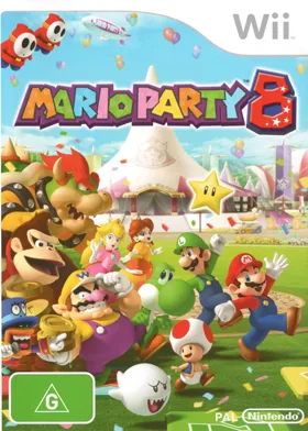 Mario Party 8 box cover front